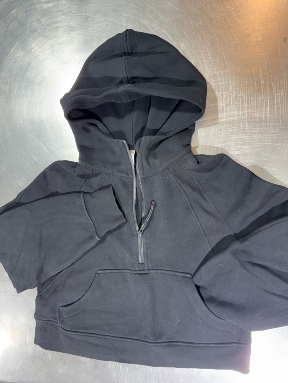 Lululemon athletica Women's Black Half-Zip Hoodie